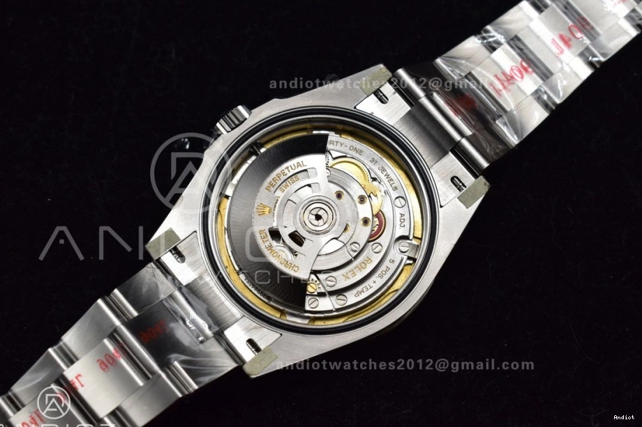 500 1:1 Best Steel Air-King Edition on Dial Black SS Bracelet VR 126900 RelaxedFit 904L Clean 0713